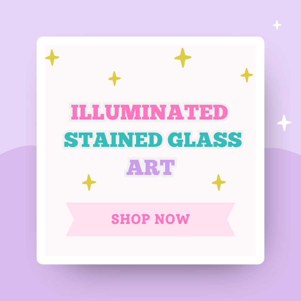 Illuminated Stained Glass Art