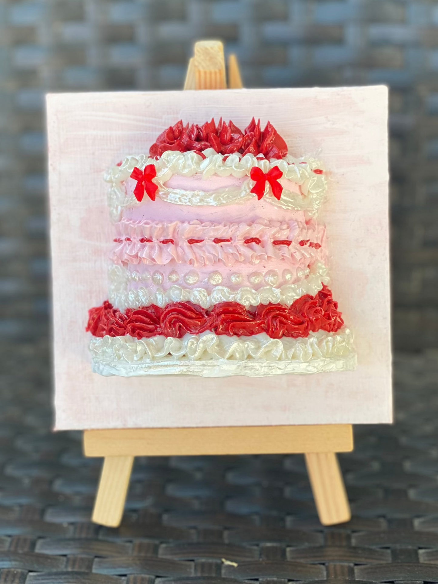 Shortcake Ruffles Vintage Cake