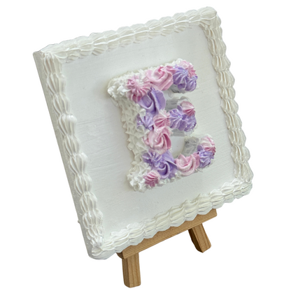 5x5 Letter E w/easel