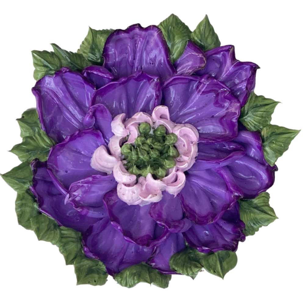 Purple Flower Magnet