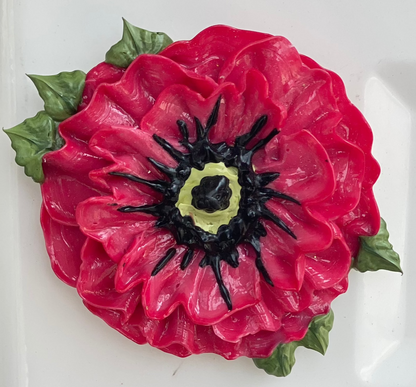 Poppy Flower Magnet